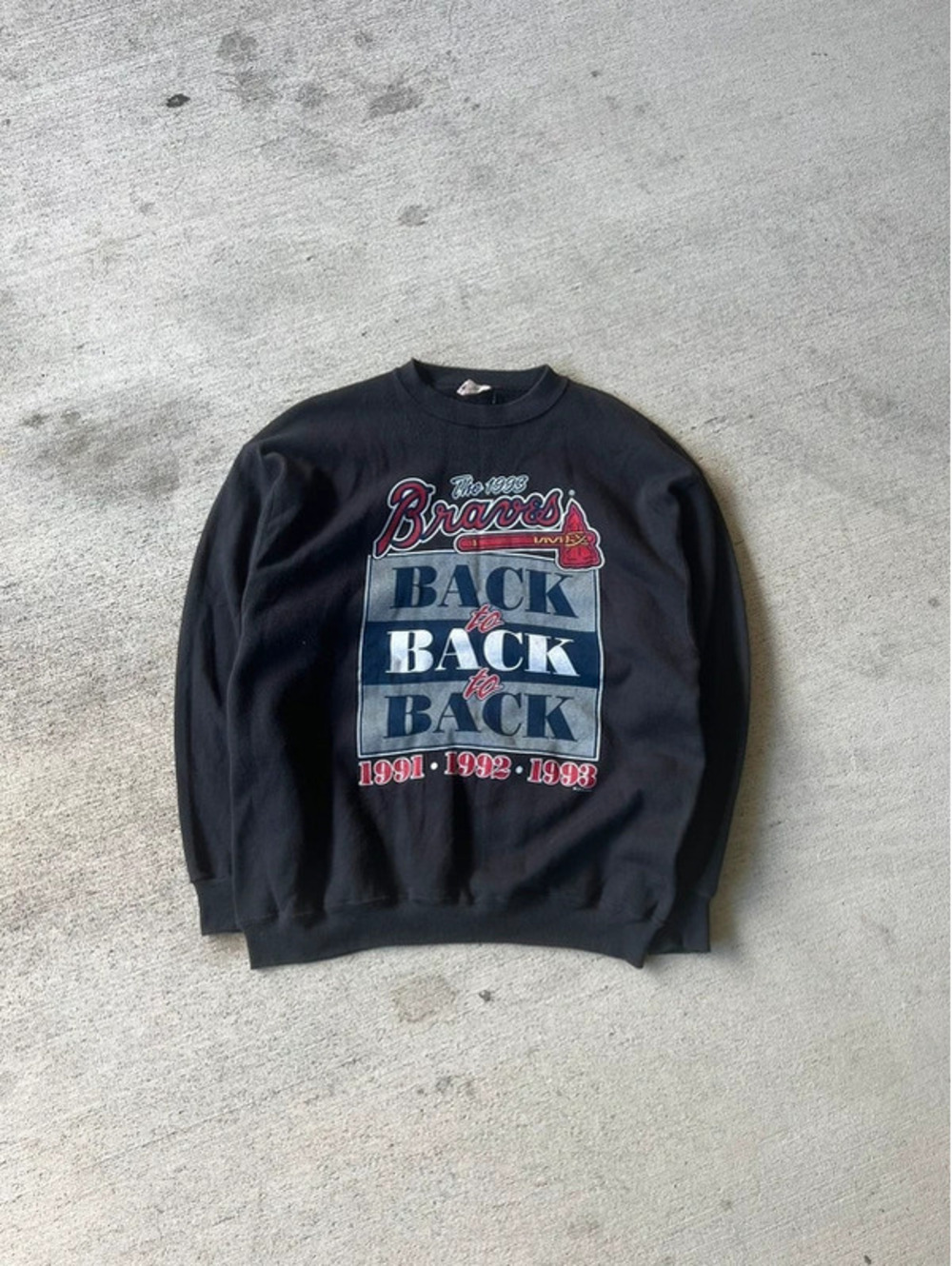 90s Atlanta Braves Crewneck
